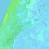 Topografische kaart Westermient, hoogte, reliëf