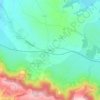 Topografische kaart Grèzes, hoogte, reliëf
