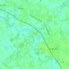 Topografische kaart Arkel, hoogte, reliëf