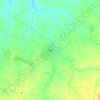 Topografische kaart Yei, hoogte, reliëf