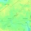 Topografische kaart Świnna, hoogte, reliëf