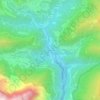 Topografische kaart Dezzo di Scalve, hoogte, reliëf