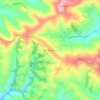 Topografische kaart Valle Apparignano, hoogte, reliëf