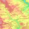 Topografische kaart Wölkendorf, hoogte, reliëf