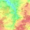 Topografische kaart Mayerhöfen, hoogte, reliëf