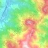 Topografische kaart Stanco di Sotto, hoogte, reliëf