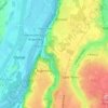 Topografische kaart Wixhou, hoogte, reliëf
