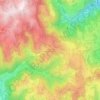 Topografische kaart San Bortolo delle Montagne, hoogte, reliëf