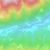 Topografische kaart Mestriago, hoogte, reliëf