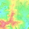 Topografische kaart Fenêtre, hoogte, reliëf