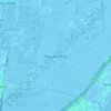 Topografische kaart Reeuwijk-Dorp, hoogte, reliëf