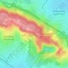 Topografische kaart Bois des Croles, hoogte, reliëf