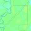 Topografische kaart Big Thicket National Preserve, hoogte, reliëf