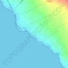 Topografische kaart Capilungo, hoogte, reliëf
