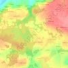 Topografische kaart La Filiais, hoogte, reliëf