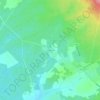 Topografische kaart Les Moreaux, hoogte, reliëf
