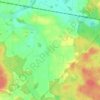 Topografische kaart Boitze, hoogte, reliëf