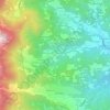 Topografische kaart Fecchiera, hoogte, reliëf