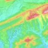 Topografische kaart Rolle, hoogte, reliëf