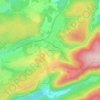 Topografische kaart Olichamp, hoogte, reliëf