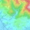 Topografische kaart Valdicastello Carducci, hoogte, reliëf