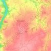 Topografische kaart Rugulaouen, hoogte, reliëf