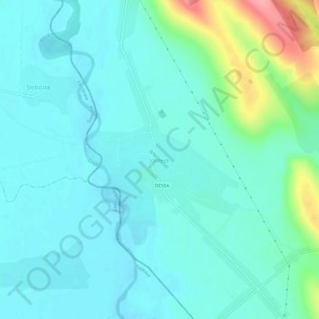 Topografische kaart Joldești, hoogte, reliëf