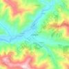 Topografische kaart Manthali, hoogte, reliëf
