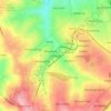 Topografische kaart Tembisa, hoogte, reliëf