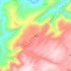 Topografische kaart Fuku, hoogte, reliëf