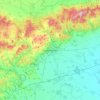 Topografische kaart Stara Zagora, hoogte, reliëf