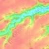 Topografische kaart Le Rotoir, hoogte, reliëf