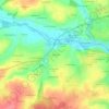 Topografische kaart Le Tertre Failli, hoogte, reliëf