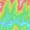 Topografische kaart Vico Pancellorum, hoogte, reliëf