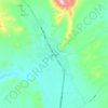 Topografische kaart Kouhbanan, hoogte, reliëf