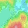Topografische kaart Gyttorp, hoogte, reliëf