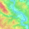 Topografische kaart Le Marquizeau, hoogte, reliëf
