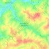 Topografische kaart Petit-Roeulx-Lez-Braine, hoogte, reliëf