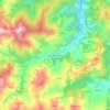 Topografische kaart Mulino di Sopra, hoogte, reliëf