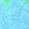Topografische kaart Vierpolders, hoogte, reliëf