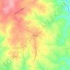 Topografische kaart Burtsboro, hoogte, reliëf
