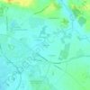 Topografische kaart La Cantinière, hoogte, reliëf