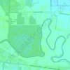 Topografische kaart Palm Grove, hoogte, reliëf