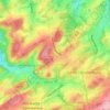 Topografische kaart Obersprockhövel, hoogte, reliëf