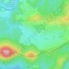 Topografische kaart Le Hang, hoogte, reliëf