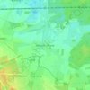 Topografische kaart Missen - Pšyne, hoogte, reliëf
