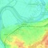 Topografische kaart Heimsen, hoogte, reliëf