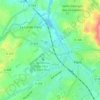 Topografische kaart La Briqueterie, hoogte, reliëf