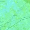 Topografische kaart Dijkerhoek, hoogte, reliëf