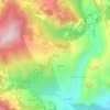 Topografische kaart Sovaggio, hoogte, reliëf